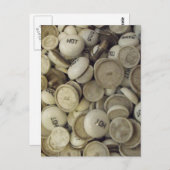  warme en koude porseleinen briefkaart (Voorkant / Achterkant)