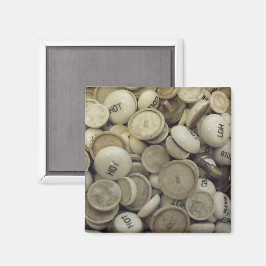  warme en koude porseleinen magneet (Voorkant / Achterkant)