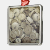  warme en koude porseleinen metalen ornament (Links)