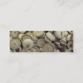  warme en koude porseleinen mini visitekaartje (Achterkant)