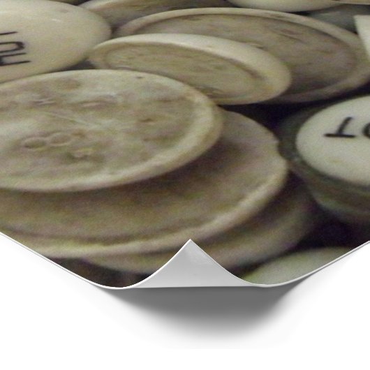 warme en koude porseleinen poster (Hoek)