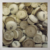 warme en koude porseleinen poster (Voorkant)