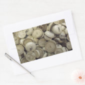  warme en koude porseleinen rechthoekige sticker (Envelop)