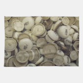  warme en koude porseleinen theedoek (Horizontaal)