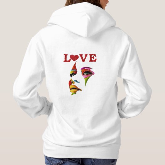 Warme en toasty unisex pullover hoodie (Achterkant)