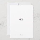 Warme en zachte Moederdagbrief Feestdagenkaart (Achterkant)