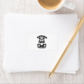 Warme Espresso Bulldog Etiket (Insitu)
