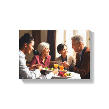 Warme familie momenten rond de eettafel