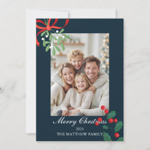 Warme familie vrolijke kerst Kaart