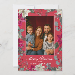 Warme familie vrolijke kerst Kaart