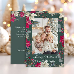 Warme familie vrolijke kerst Kaart