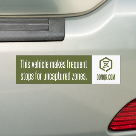 Warme frequente stoppen bumpersticker (Op auto)