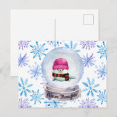 Warme gedachten briefkaart (Voorkant / Achterkant)