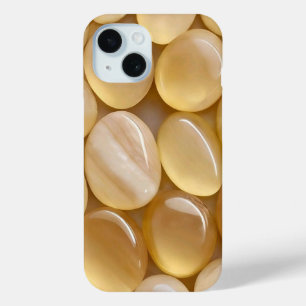 Warme Gele Amberkristallen Esthetische Hoes voor T