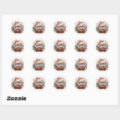 Warme & gezellige warme chocolade sticker (Vel)