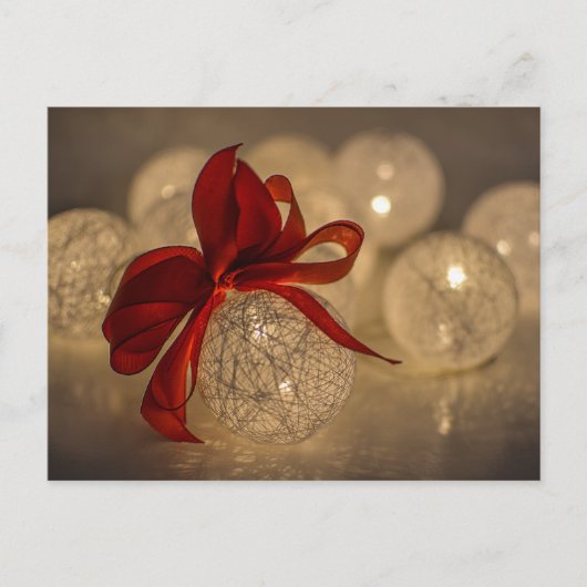 Warme Gloed van Kerstmis 2024 Feestdagenkaart (Voorkant)