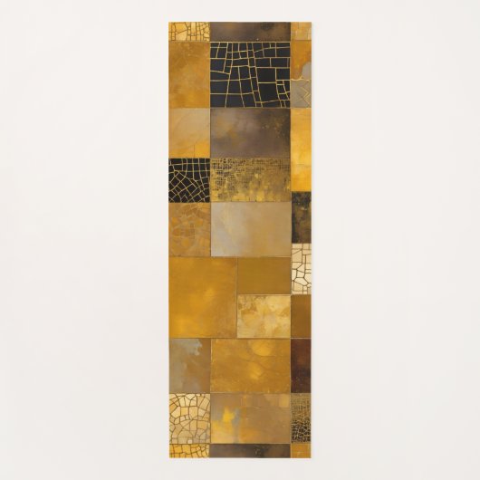 Warme Golden Toned Yogamat (Voorkant)