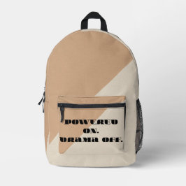 Warme haver en wolk witte AI Print Cut Sew Tas