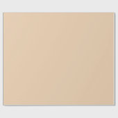 Warme Herfst Blonde Effen Kleurprint, Crèmewit Bei Cadeaupapier (Vlak)