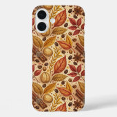 warme Herfst herfst en kaneelpatroon Case-Mate iPhone Case (Achterkant)