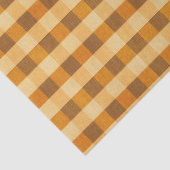 Warme herfst plaid tissuepapier (Detail)