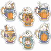 Warme Herfst Sticker (Voorkant)