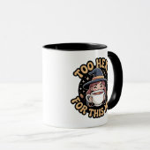 Warme herfst theekopje heks mok (Voorkant rechts)