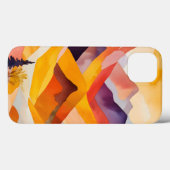 Warme herfstbergen Case-Mate iPhone case (Achterkant (horizontaal))