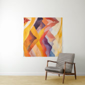 Warme herfstbergen wandkleed (In Situ (horizontaal))