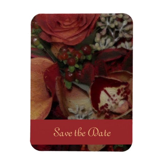 Warme herfstkleuren magneet (Verticaal)