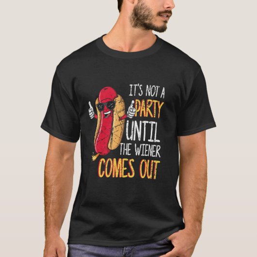  warme hond t-shirt (Voorkant)