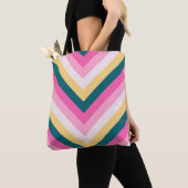 warme honing chevron tote bag (Dichtbij)