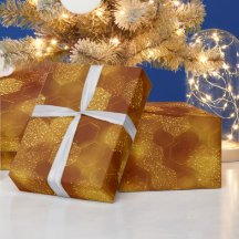 Warme honing gouden glans crème glitterpatroon