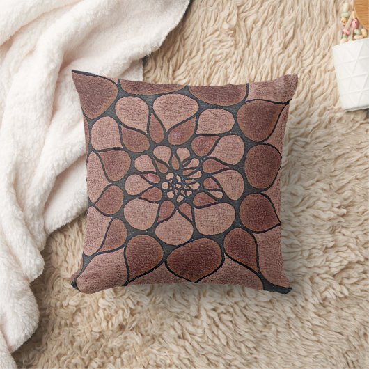 Warme impressies kussen (Deken)