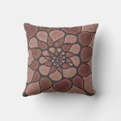 Warme impressies kussen (Achterkant)