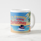 Warme Kerst Droom Grote Koffiekop (Voorkant rechts)