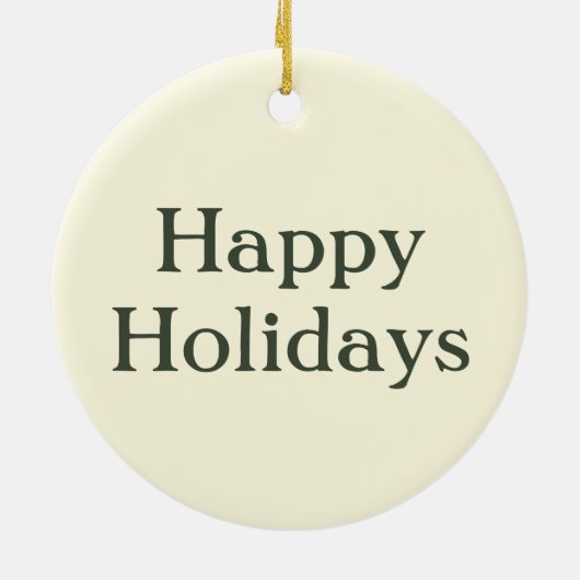 Warme kerstboom keramisch ornament (Achterkant)