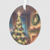 Warme kerstboom ornament (voorkant)
