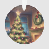 Warme kerstboom ornament (voorkant)