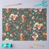 Warme kerstkaarsen tissuepapier (Craft)