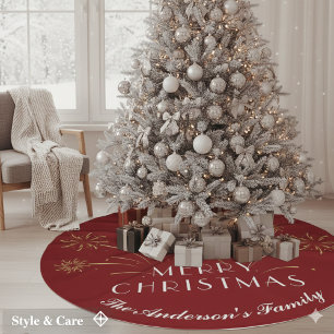 Warme Kerstmis decoratieve vakantie boom rok Kerstboom Rok