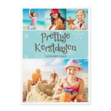 Warme Kerstmis Groet van de vakantie