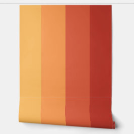 Warme kleuren - retro tinten behang