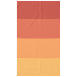 Warme kleuren - retro tinten tafelkleed