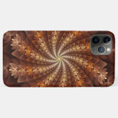 Warme kleuren, Trippy Modern Fractal Art Patroon Case-Mate iPhone Case (Achterkant (horizontaal))