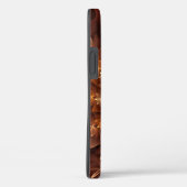 Warme kleuren, Trippy Modern Fractal Art Patroon Case-Mate iPhone Case (Achterkant / Rechts)