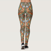 Warme kleurrijke Leggings van Joya Eve (Achterkant)