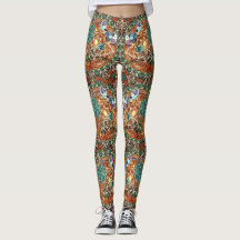 Warme kleurrijke Leggings van Joya Eve