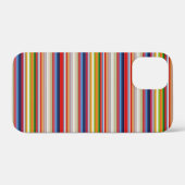 Warme kleurrijke strepen Case-Mate iPhone case (Achterkant (horizontaal))