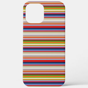 Warme kleurrijke strepen Case-Mate iPhone case